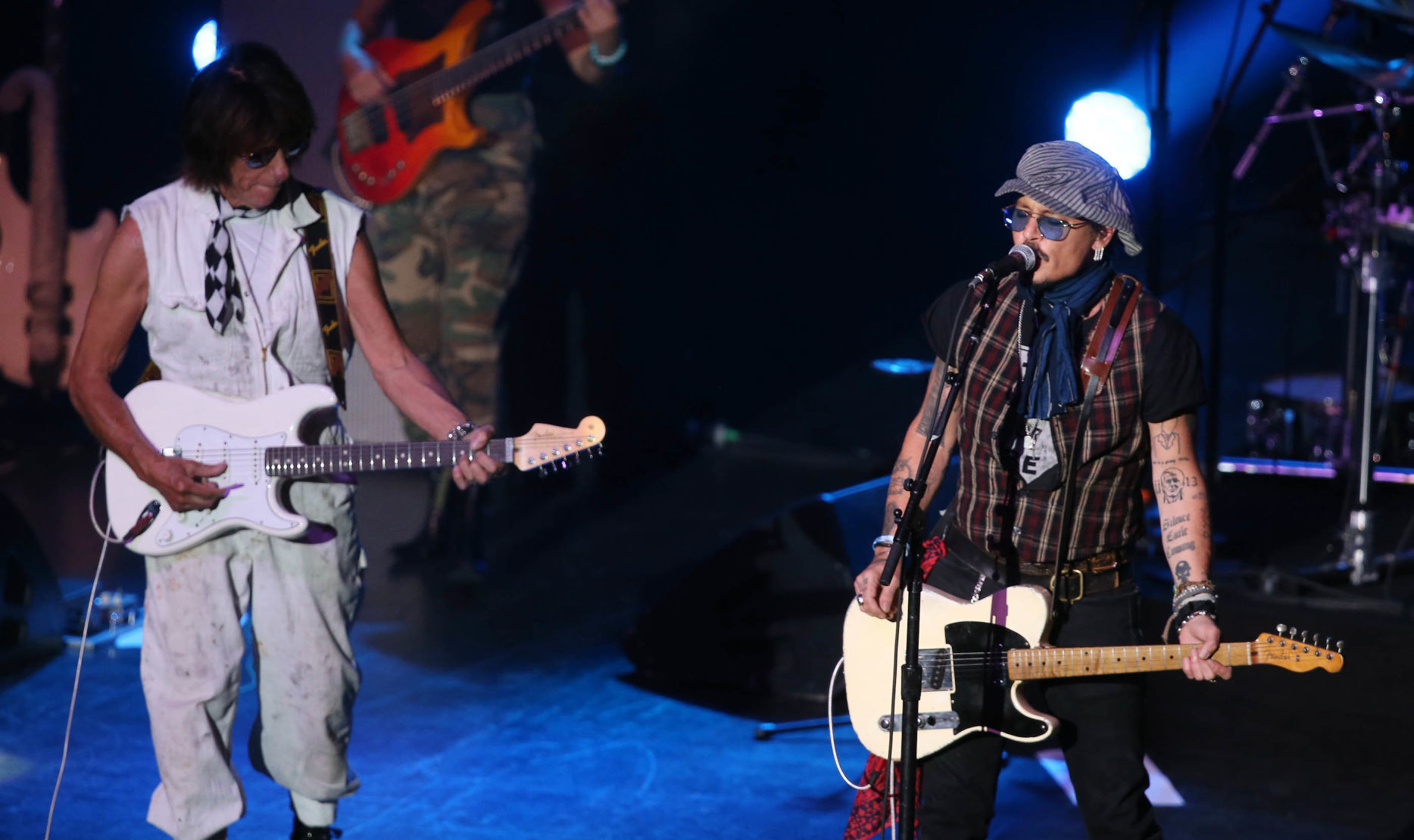 Jeff Beck and Johnny Depp